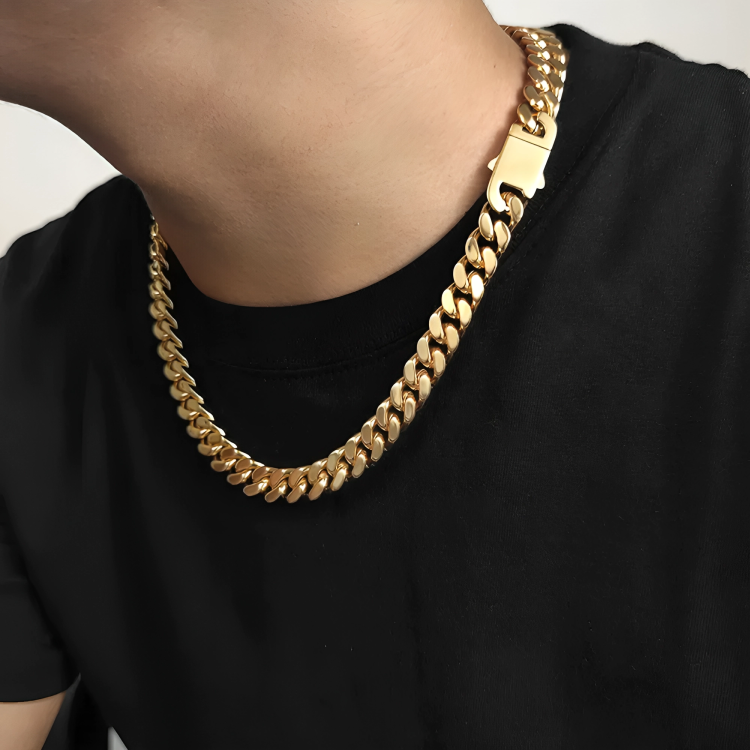 Hip Hop Edelstahl Herrenkette