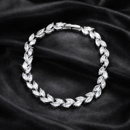 Zirkon-Armband mit Segenskarte