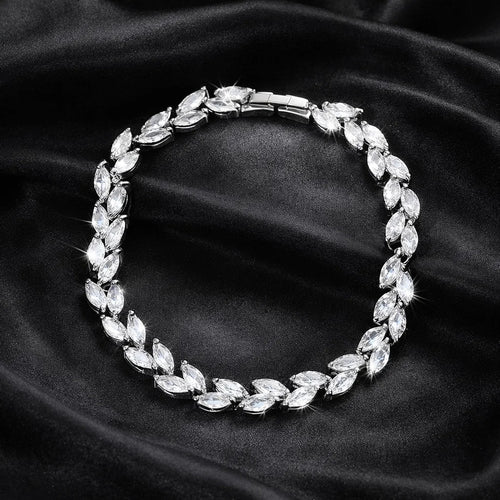 Zirkon-Armband mit Segenskarte