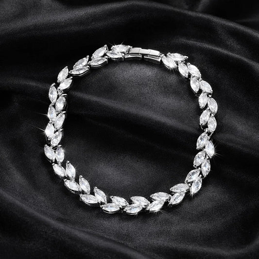 Zirkon-Armband mit Segenskarte